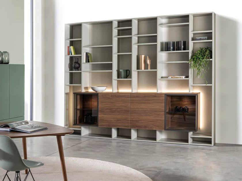 Книжный шкаф с освещением Sudbrock Möbelhandwerk Fokus ARCH-00080738