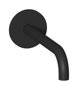 Настенный излив для ванны WE ARE IB rx327np_23 Matt Black Reflex