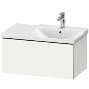 LC614701818 L-Cube Тумбочка подвесная Белый матовый, декор