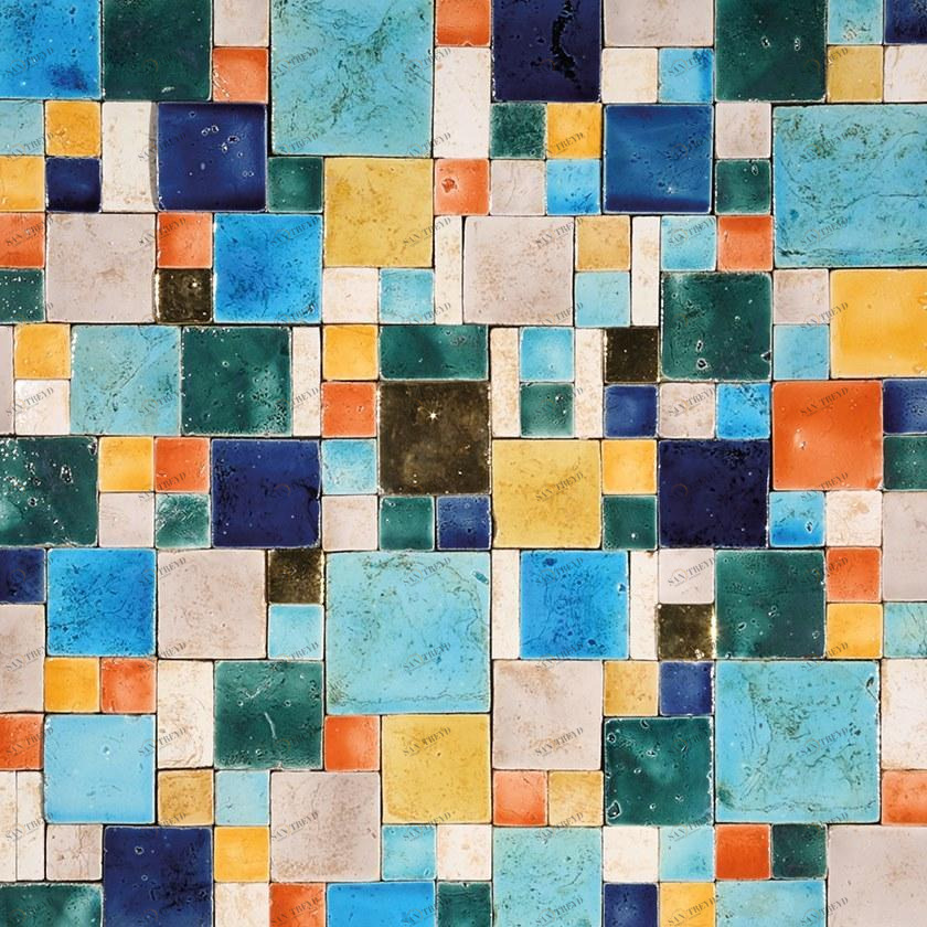 Palazzo Morelli Терракотовая мозаика Terracotta e smalti sun-id-1410278