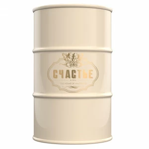 Бочка металлическая декоративная "Счастье" L STARBARREL  043820 Желтый