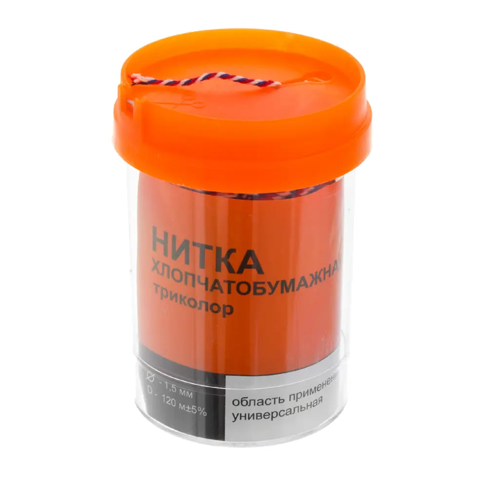 Нитка хлопчатобумажная 50x15, 120м 17812494 STLM-2182664 OMAX  - Вид №1