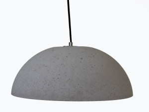 Бетонный подвесной светильник