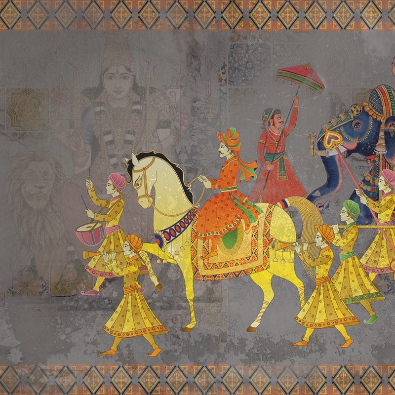 WP02029A Обои декоративные Adriani e Rossi  - Вид №1