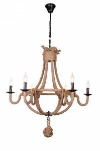 Подвесная люстра Divinare Diana 8111/01 LM-6 DIVINARE ДИЗАЙНЕРСКИЕ, DIANA 074555 Бежевый