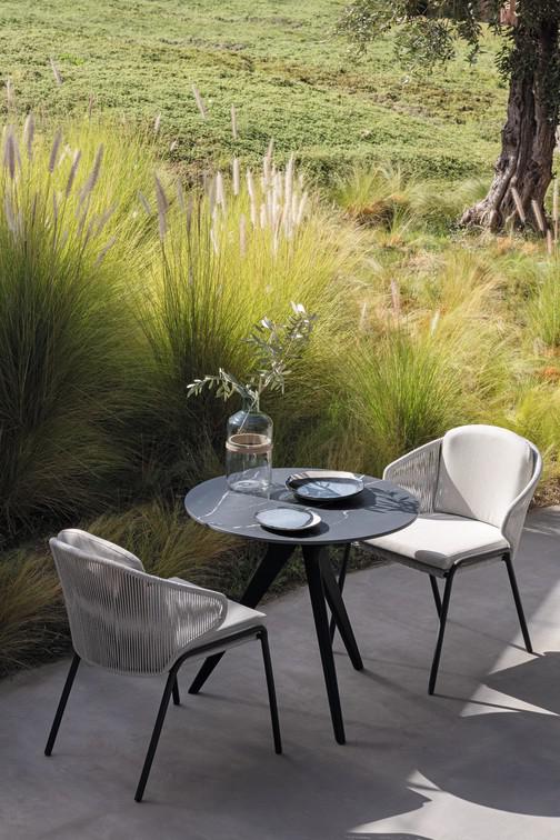 MNST310 Стул кремень перец Manutti Radius - Вид №7