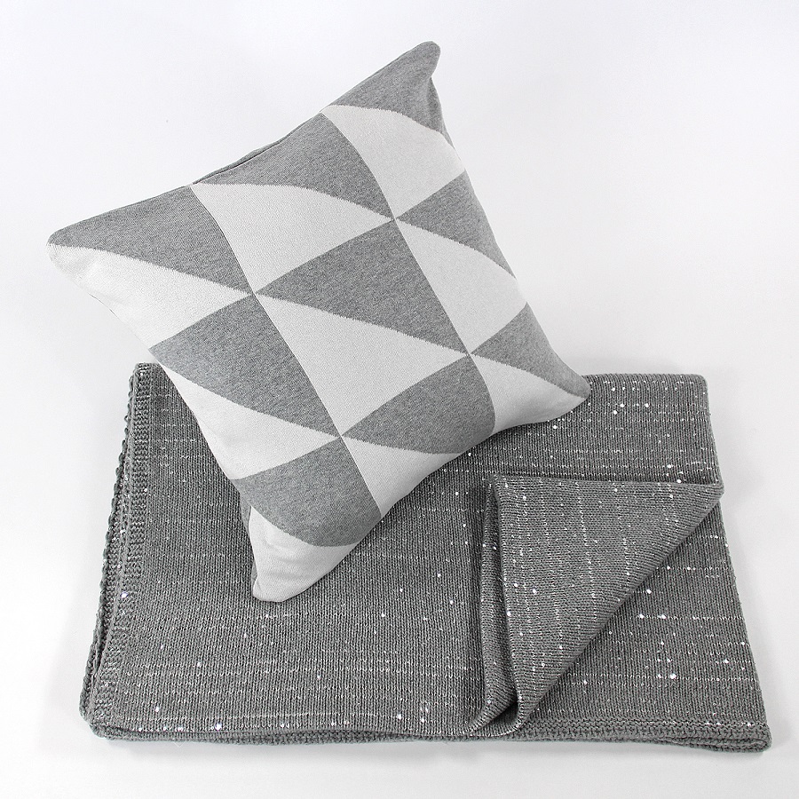 en_ny0055 Плед silver snow, 130х180 см EnjoyMe  - Вид №1