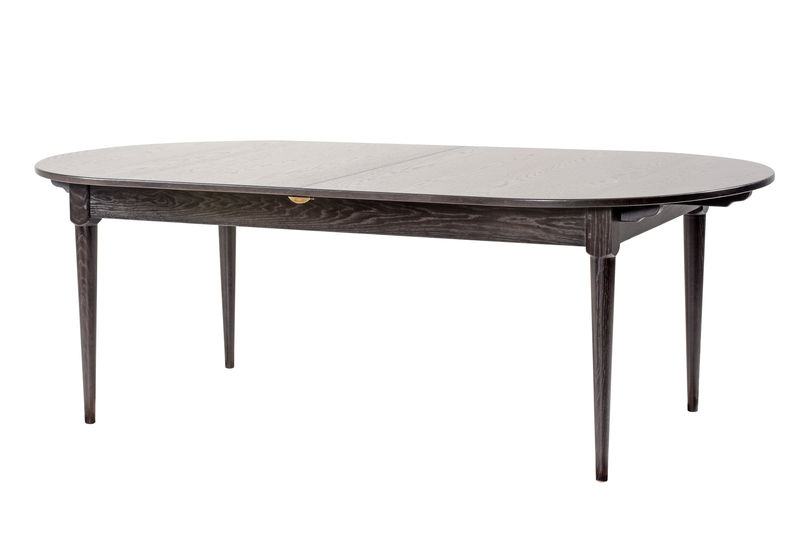 HT355 НОВИНКА D-концевой стол с повернутыми ножками ijlbrown 