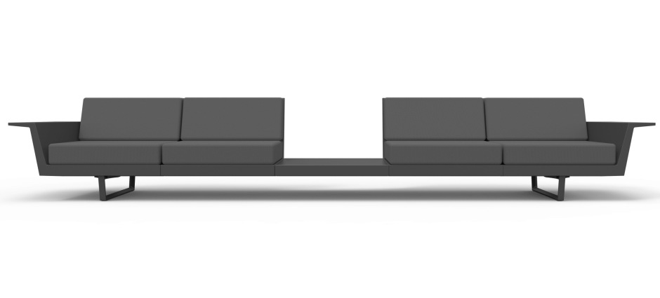 001539 Диван со столиком Vondom Flat - Вид №3