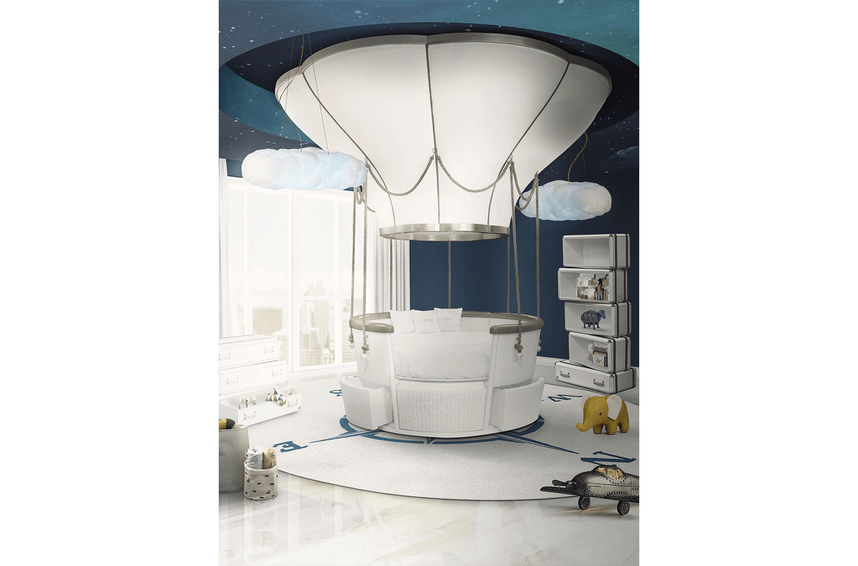 CIST814 Книжный шкаф в детскую Фэнтези Эйр Circu  - Вид №11