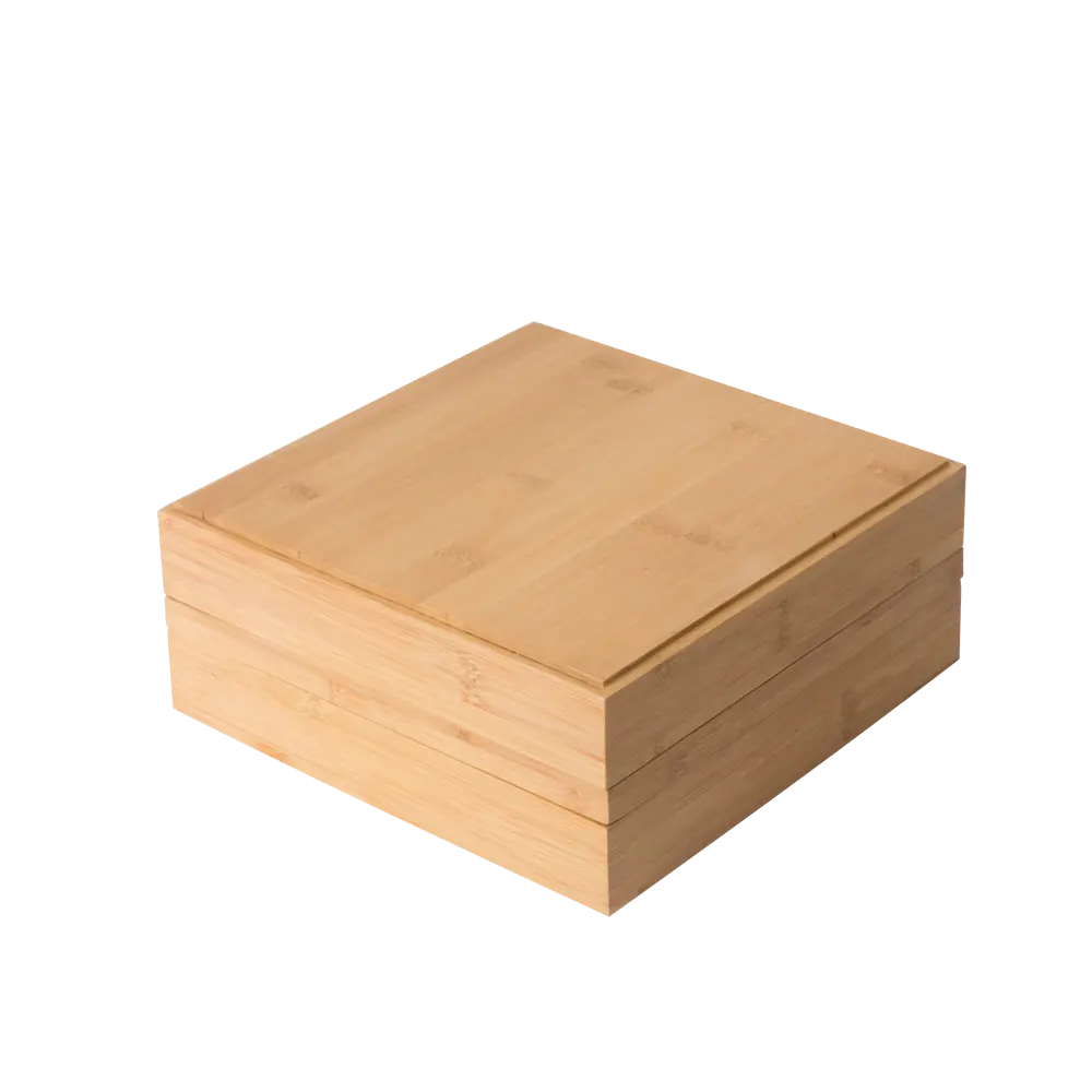 SENSEA Bamboo — квадратная коробка для хранения из натурального бамбука 82779373 STLM-0035921 - Вид №1