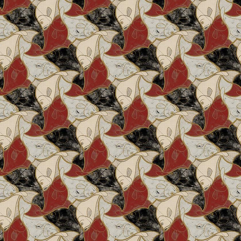 Jannelli&Volpi Обои на флизелиновой основе с рисунком M.c. escher sun-id-1430360 - Вид №1