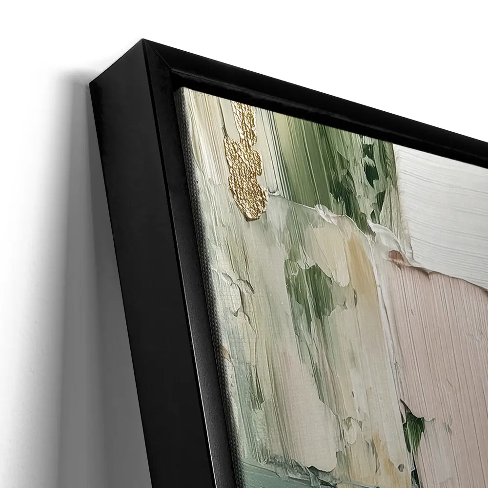 Картина в раме Зеленая абстракция 40x50 см цвет разноцветный POSTERMARKET STLM-2192853 - Вид №1