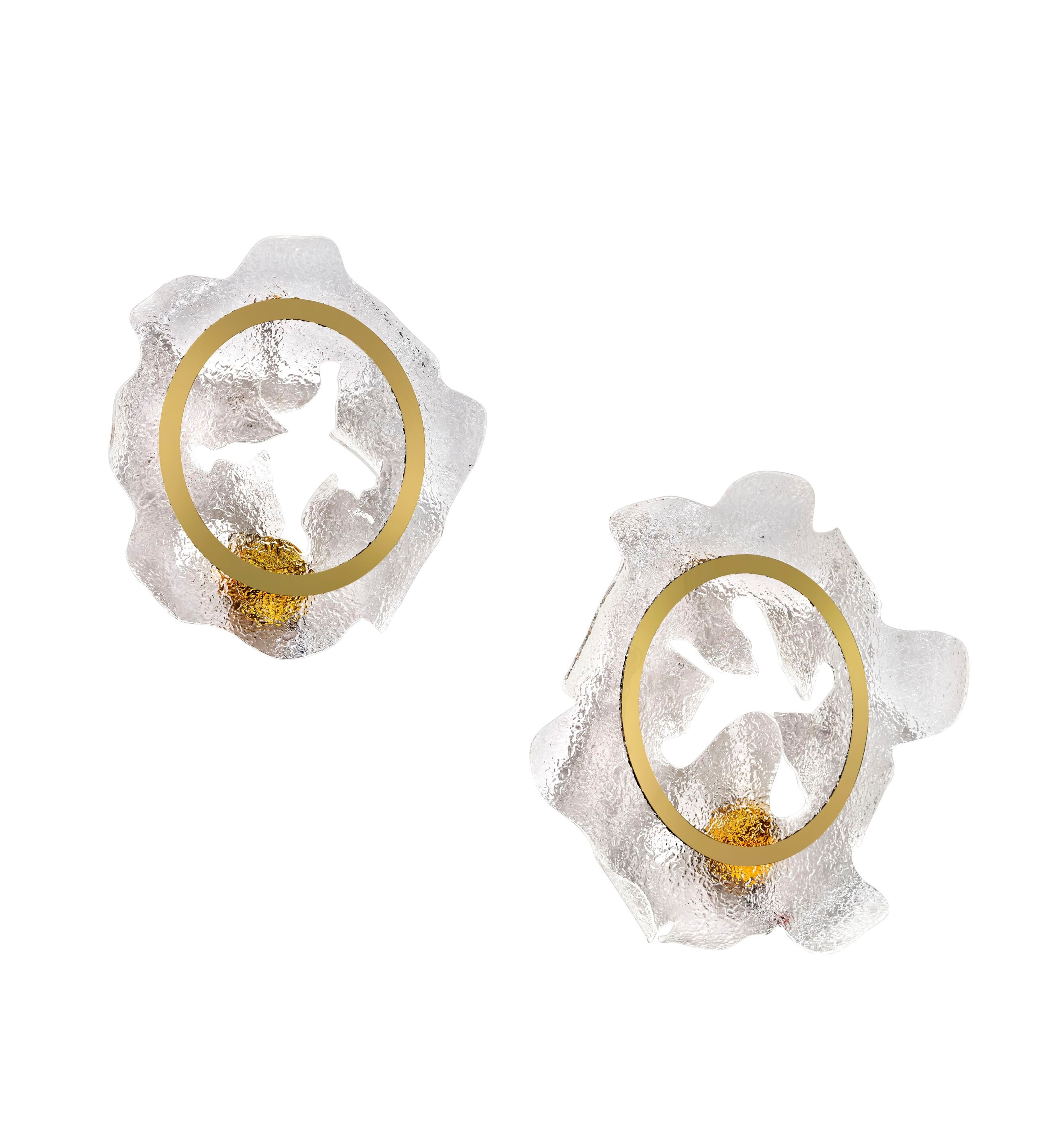 Светодиодные настенные светильники из нержавеющей стали и стекла K-Lighting Shua ARCH-00113075 - Вид №1