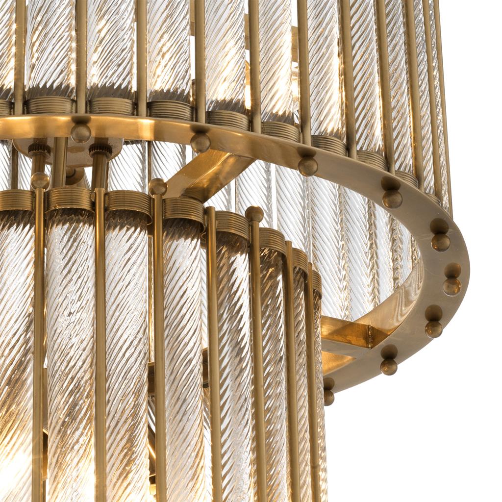 Подвесной светильник Tiziano 6 brass от Delight Collection KG0907P-6 brass DELIGHT ДИЗАЙНЕРСКИЕ 243895 Латунь  - Вид №1