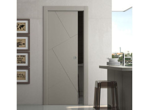 Лакированная раздвижная дверь