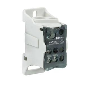 Распределительный блок EKF КБР 125А для DIN-рейки 84407543