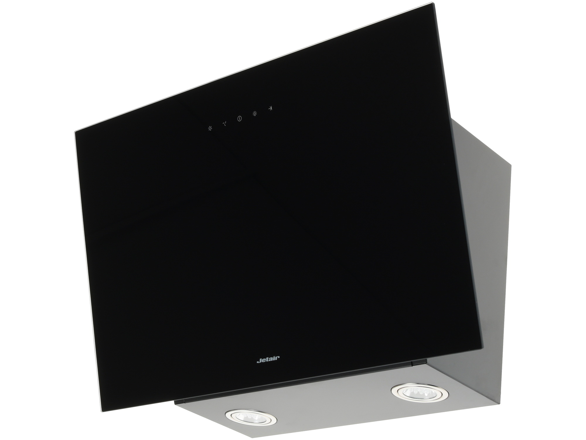 1109675 Вытяжка наклонная Jetair PRAGA 60/A/BL черный/черный STDN-0030178 - Вид №2