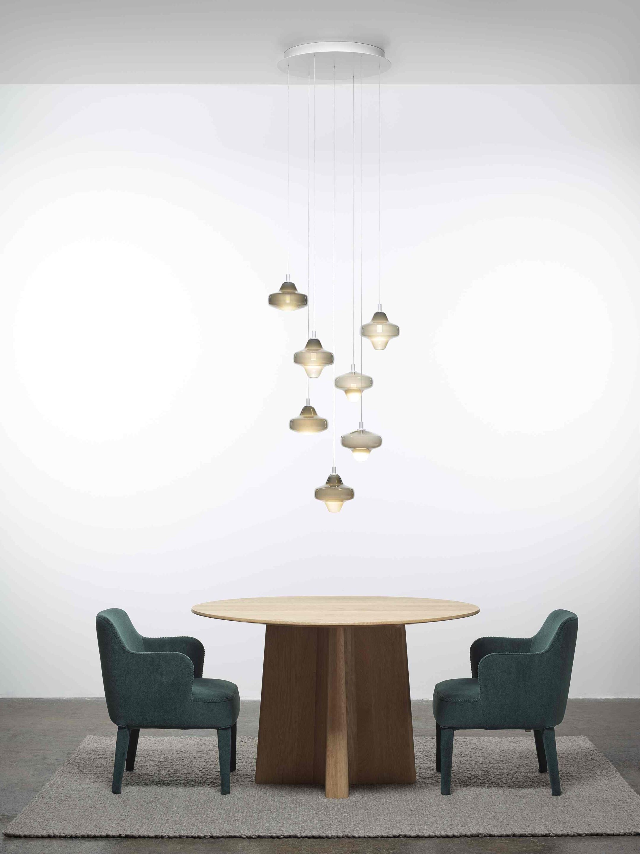 Выдувное стекло светодиодный подвесной светильник BROKIS Starcloud ARCH-00015314 - Вид №8