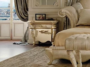 Turri Прямоугольная тумбочка из дерева для гостиниц Prestige