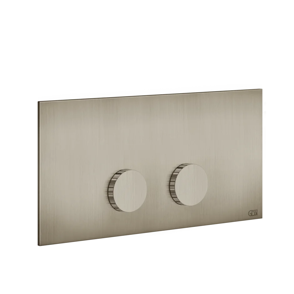 Запорная пластина 54645 149 Gessi Ingranaggio МАТОВЫЙ НИКЕЛЬ FINOX 54645149