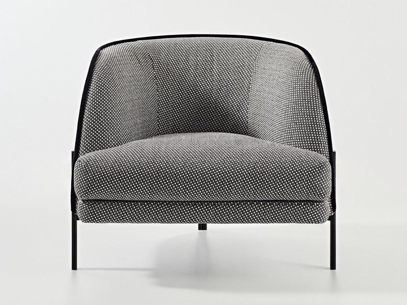 Liu Jo Living Collection Кресло с обивкой из ткани с подлокотниками Ceci est un caillou Cl1pno - Вид №7