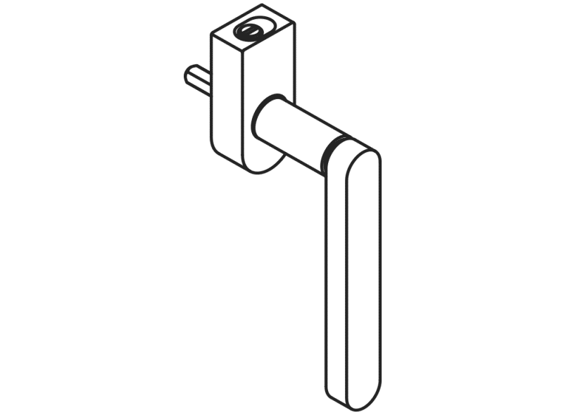 270XPFGA.1 оконная ручка HEWI Beschläge für Fenster  - Вид №2