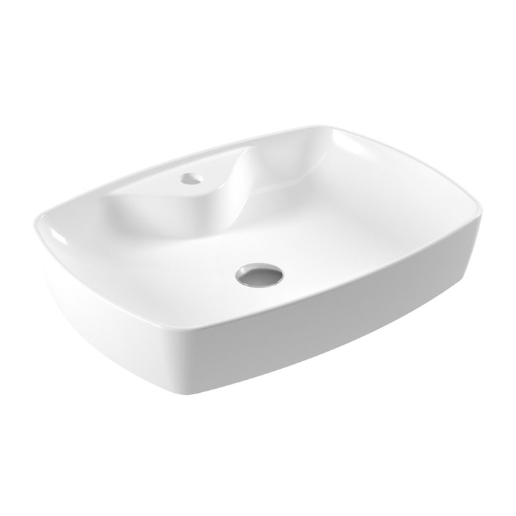 1634  1634 Раковина со столешницей 60см Eca  - Вид №1