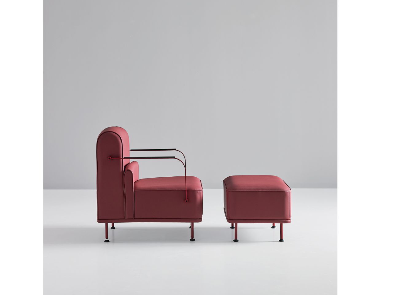 Прямоугольный пуф из ткани Mobboli Alpe ARCH-00109935 - Вид №1