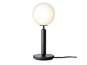 Настольная лампа из дутого стекла