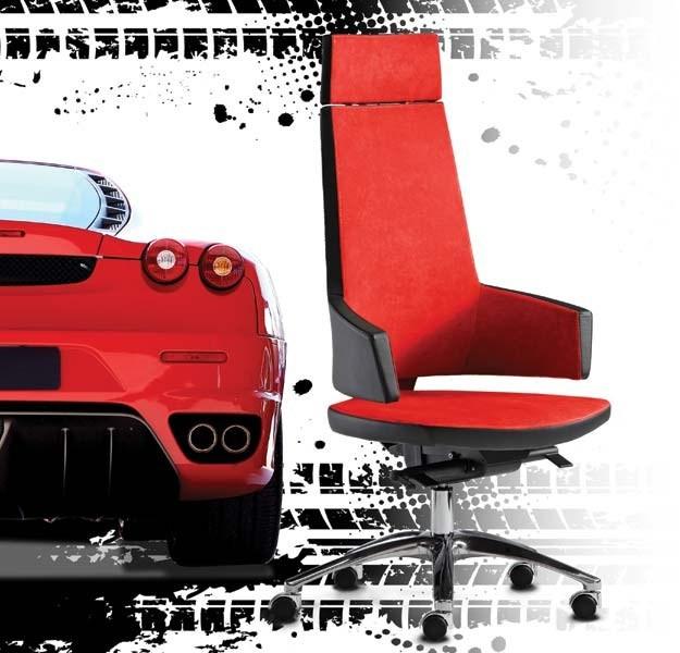 MASCAGNI Кресло руководителя с регулируемой высотой и высокой спинкой Boss sun-id-1432616 - Вид №2