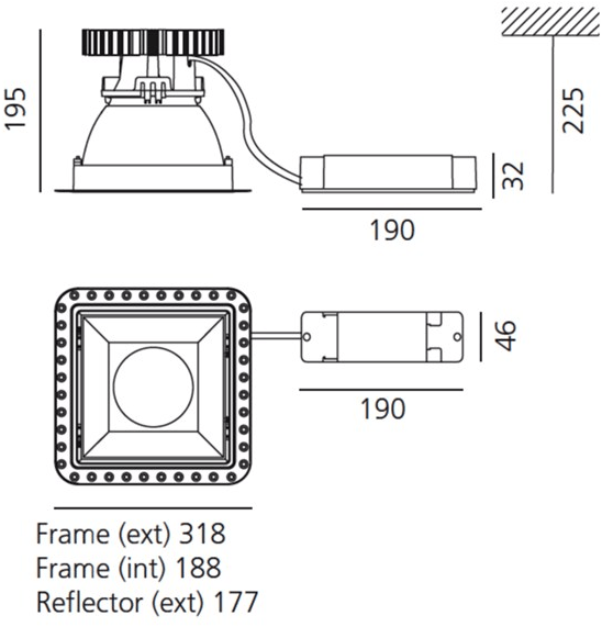 Artemide Встраиваемый светодиод Luceri sun-id-1460141 - Вид №12