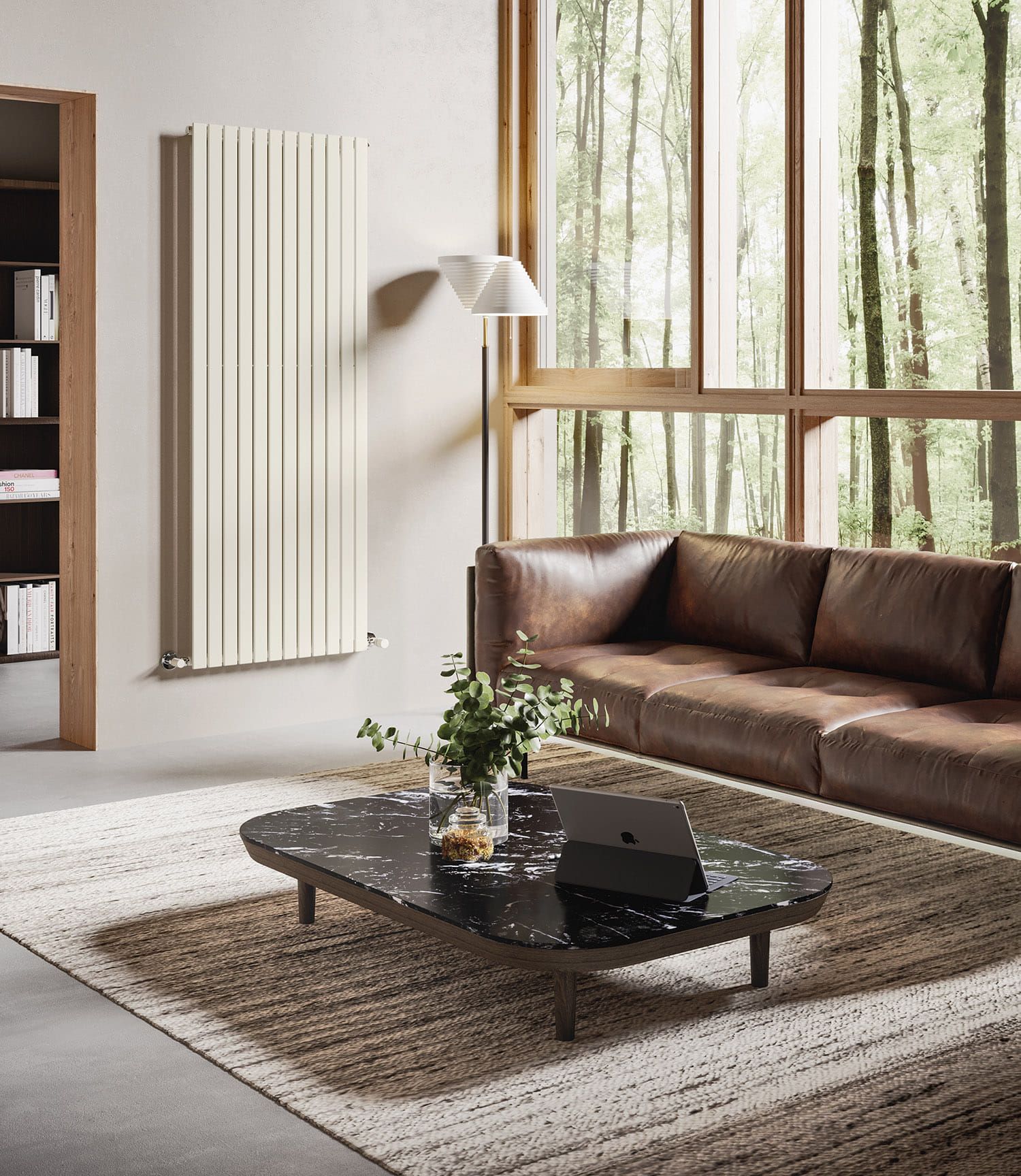 Стальной модульный вертикальный мебельный радиатор Irsap этаж ARCH-00107545 - Вид №3