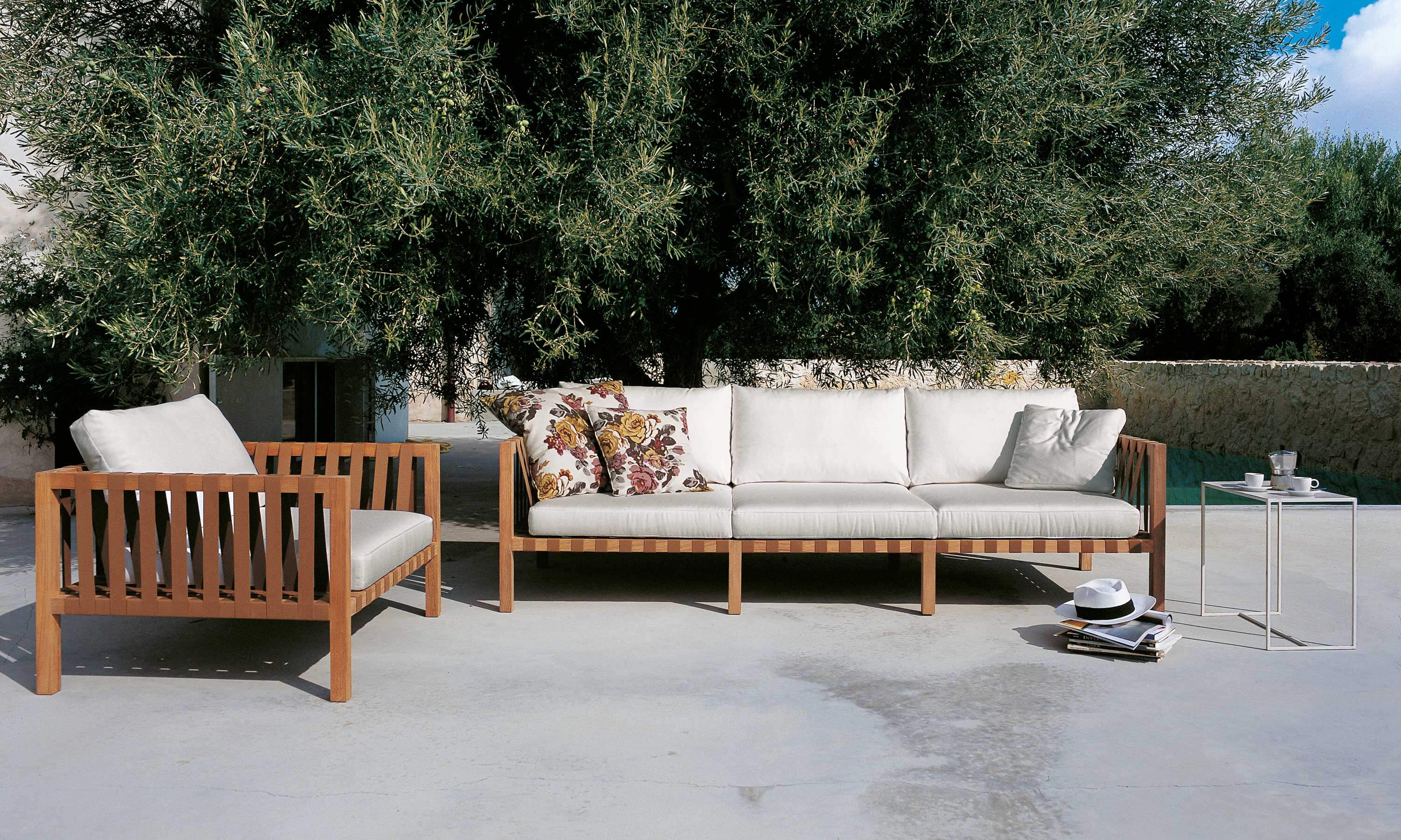 3-местный ТИК садовый диван RODA ARCH-00142508 - Вид №1