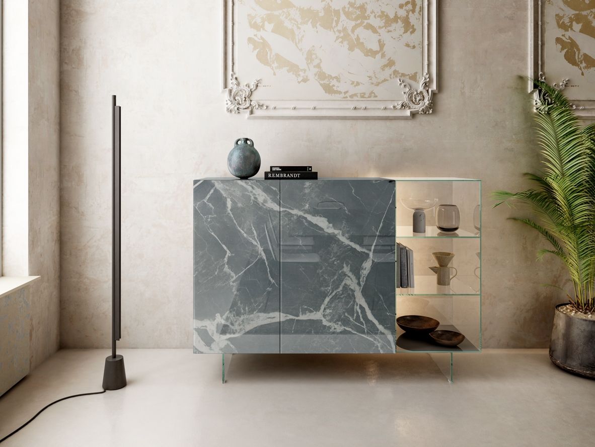 Стеклянный шкаф Lago 36e8 ARCH-00036563 - Вид №2