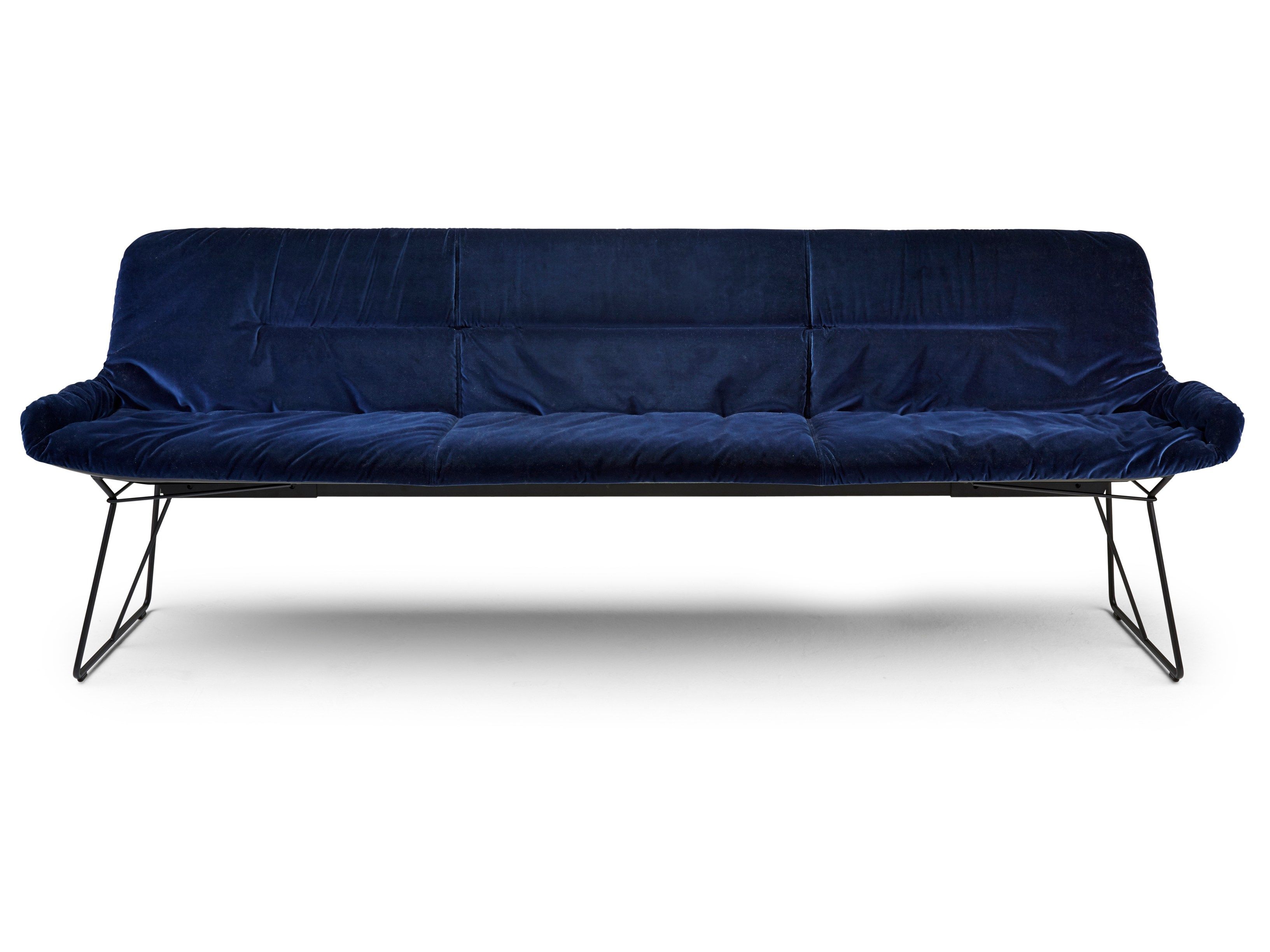 Тканевая скамья со спинкой Freifrau Leya ARCH-00049641