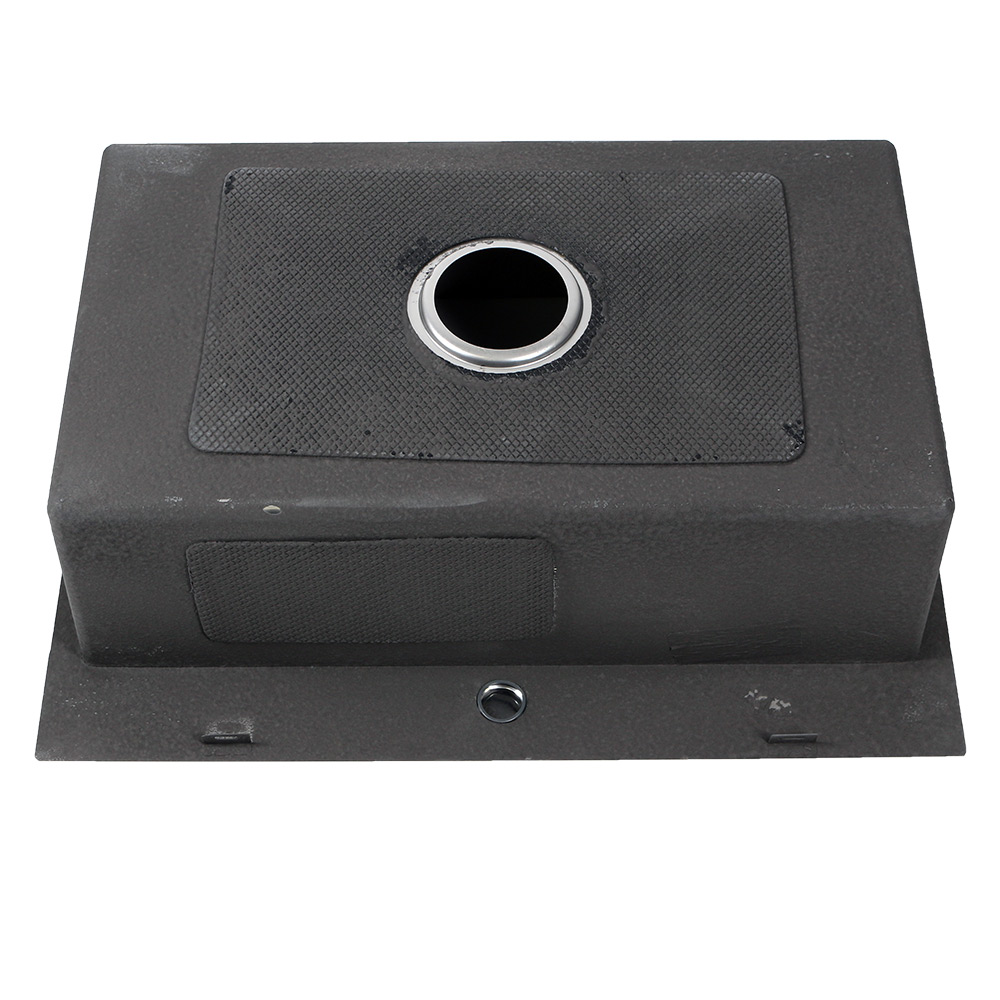 Мойка H6545 MELANA ProfLine 3,0/200 САТИН врезная прямоугольная с коландером H6545 H6545 сатин - Вид №6