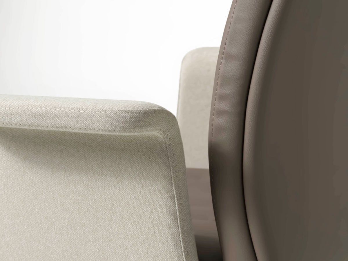 Регулируемое по высоте офисное кресло из искусственной кожи с колесами Diemme Артур ARCH-00091744 - Вид №6