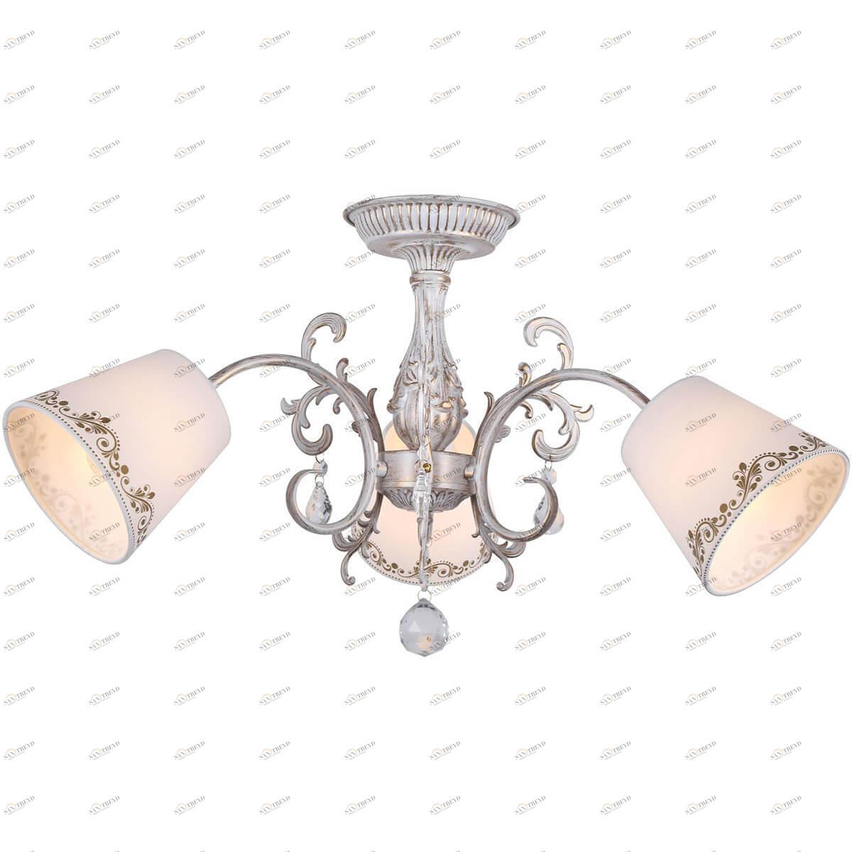 Потолочная люстра Omnilux Priatu OML-53707-03 OMNILUX PRIATU 184130 Белый 