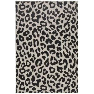 Ковер полиэстер Lex 475/530 160x230 см цвет черный 82741664 STLM-2116717