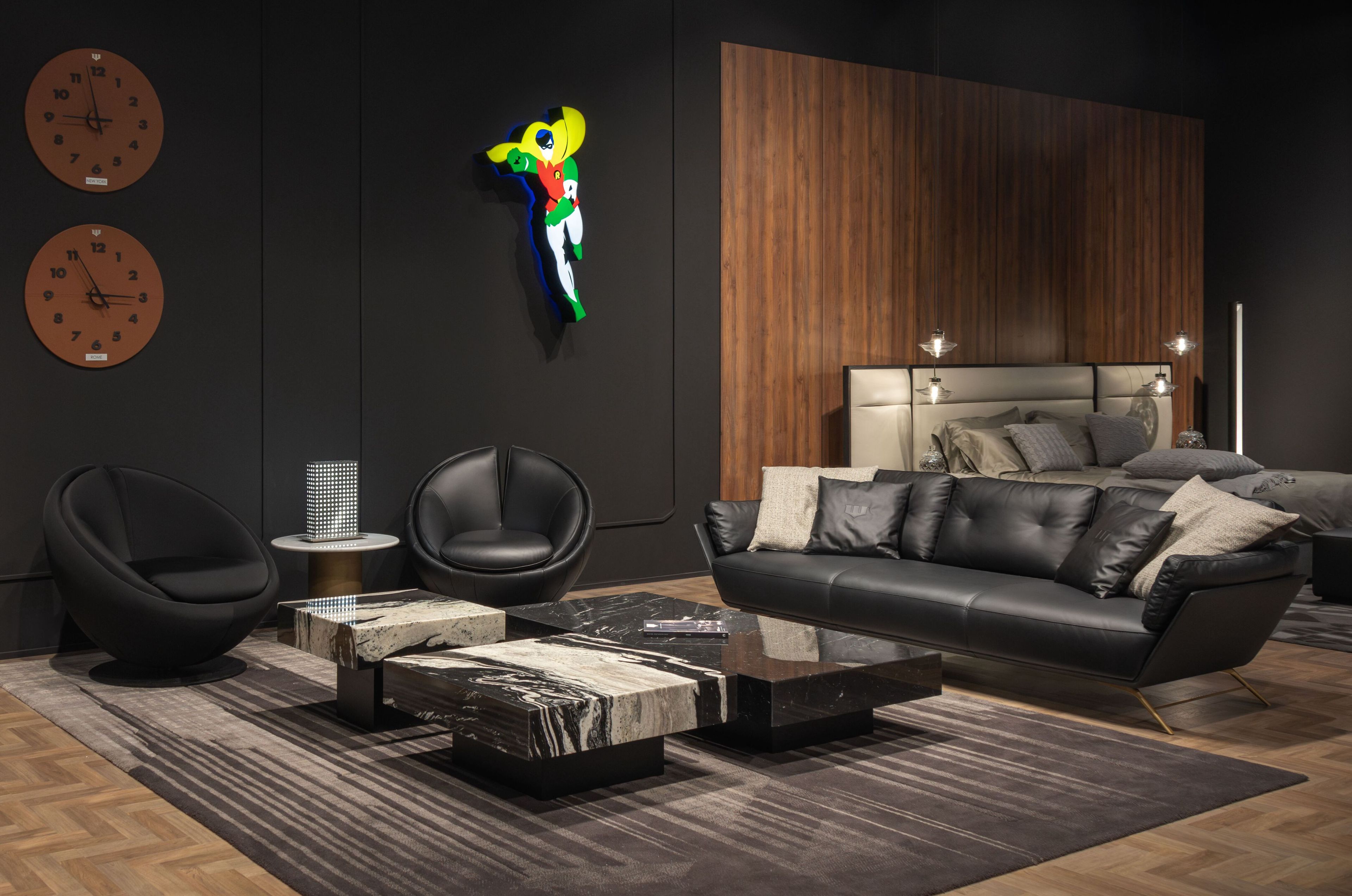 Мраморные прямоугольные низкие столы Wayne Enterprises Home Collection WE-159 ARCH-00015461 - Вид №2