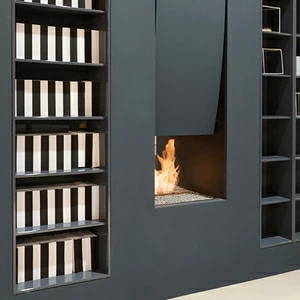 Камин двухсторонний на биоэтаноле CANTOB108G Antonio Lupi CANTO DEL FUOCO встраиваемый