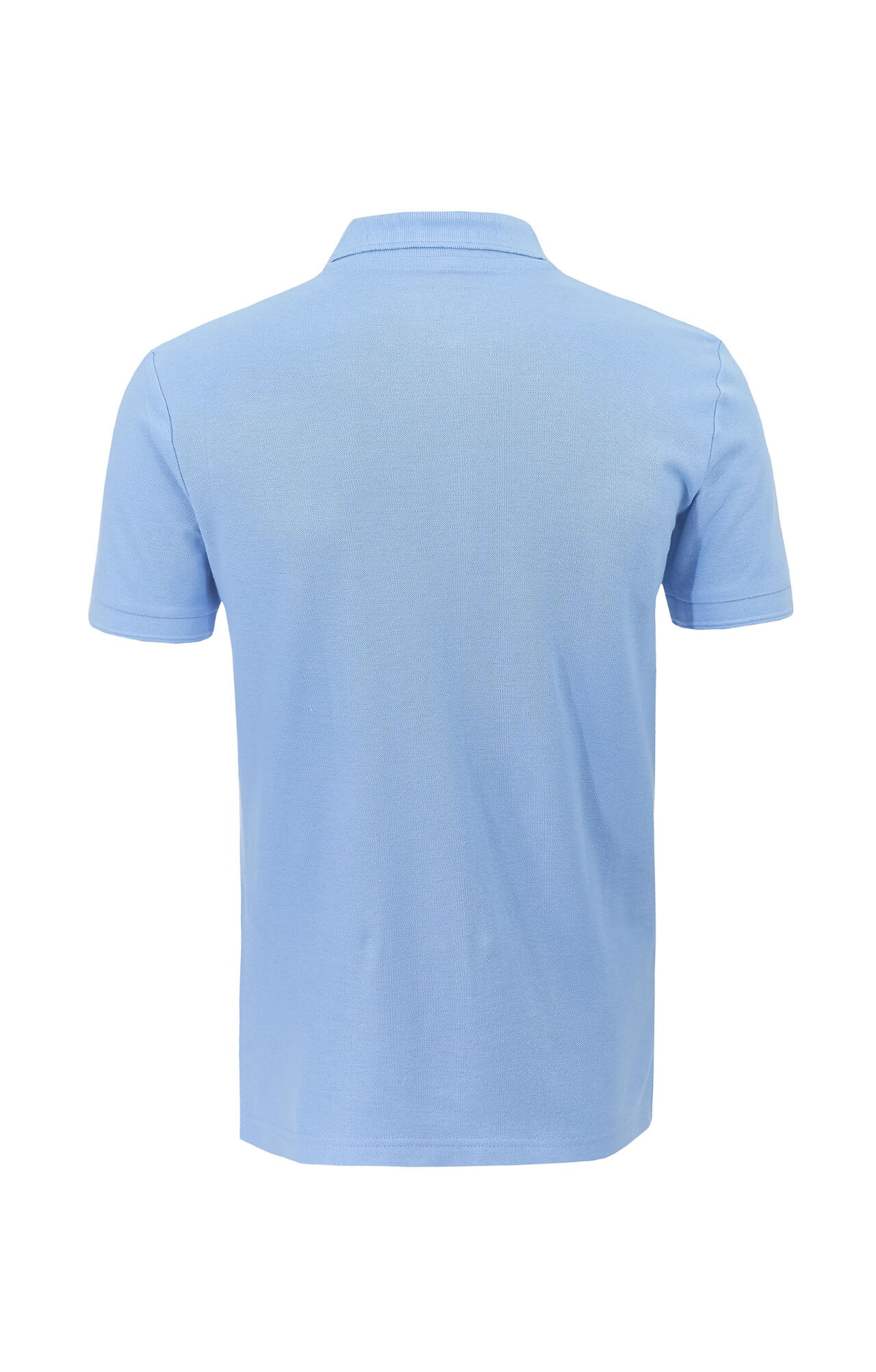 62211 Тенниска-поло мужская светло-голубая LUXE  Одежда для салонов красоты  размер L  - Вид №3
