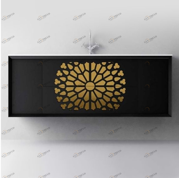 Avila Dos Тумба подвесная с раковиной AVRIAN S1 180 Color 71+71+К5 SUE LUX Stylish 27071420120701N7171К5