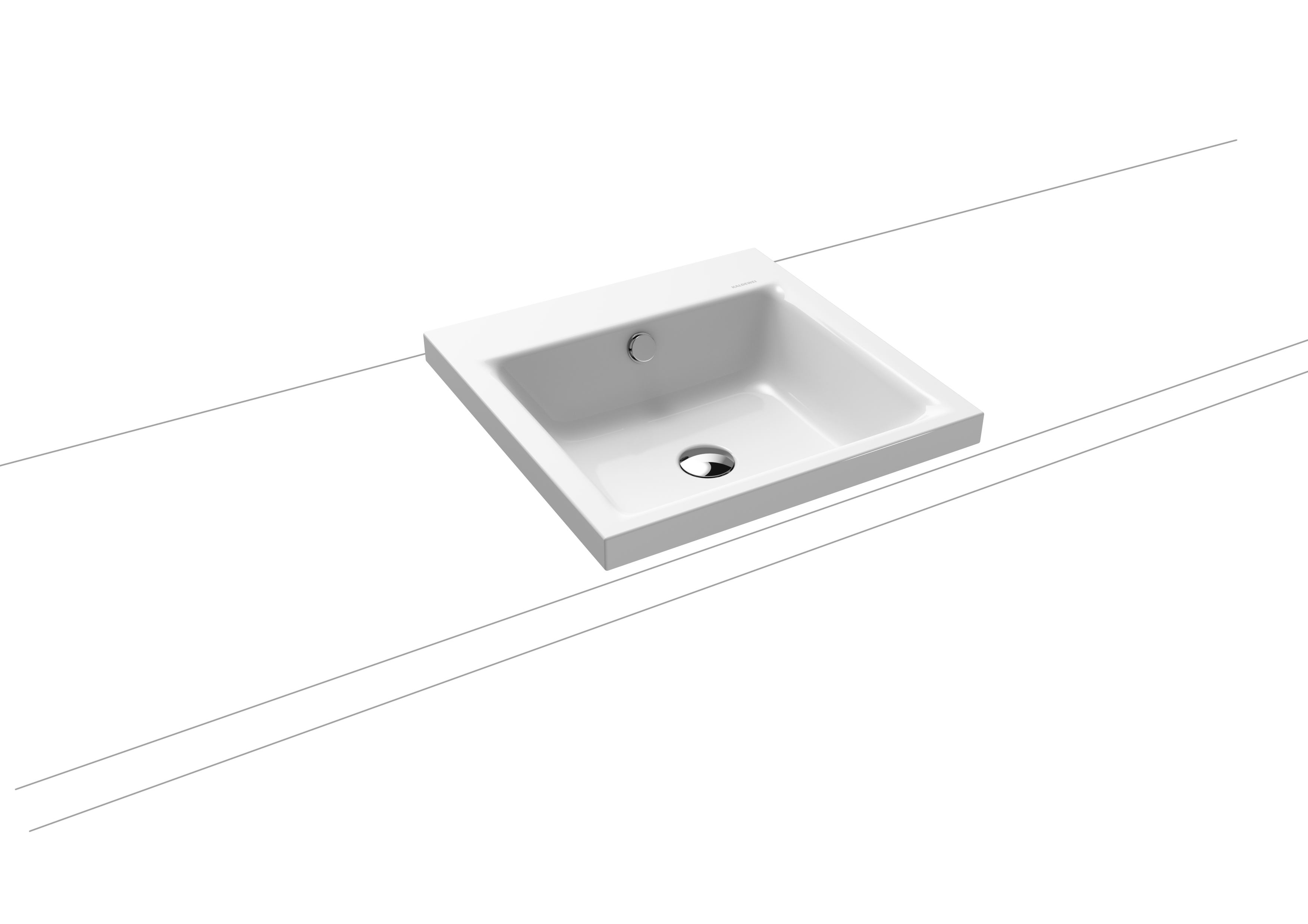 Умывальник KALDEWEI Сталь эмалированная 3153 178 черный 31533319178 - Вид №1