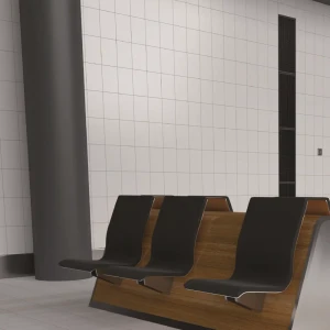 Плитка настенная Шахтинская Плитка Премиум 2VM 20x30 см 1.44 м² глянцевая цвет белый