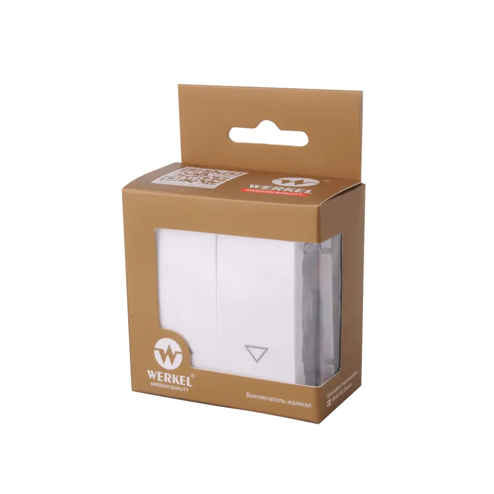Выключатель жалюзи Werkel белый Встраиваемые механизмы STLM-2205483 - Вид №2