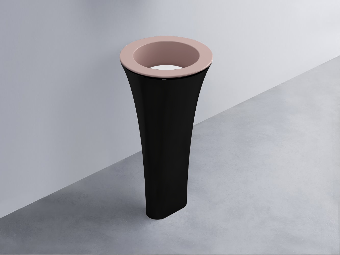 AMLA45-CP+AMPILT-BL+AMCOLT-N Раковина Amedeo Tondo отдельностоящая cielo Enjoy + Amedeo Ceramica Cielo