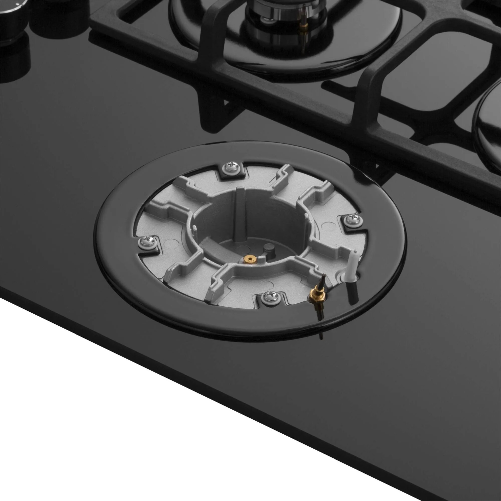 9168782 Газовая варочная поверхность Meferi MGH604BK GLASS ULTRA STDN-0037130 - Вид №12