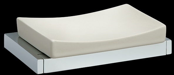 DM121 Мыльница в ванную, подвесная, керамическая bagno&associati DOMINO